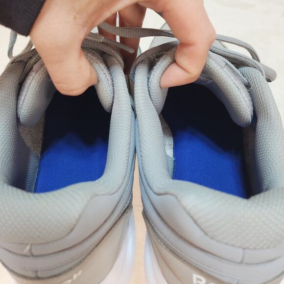 Reebok Walk Ultra 7 DMX Max Shoes Mens 13 Gray White Grey Walking Gym Workout - Picture 12 of 14